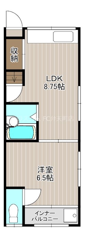 弁天テラス　 間取り