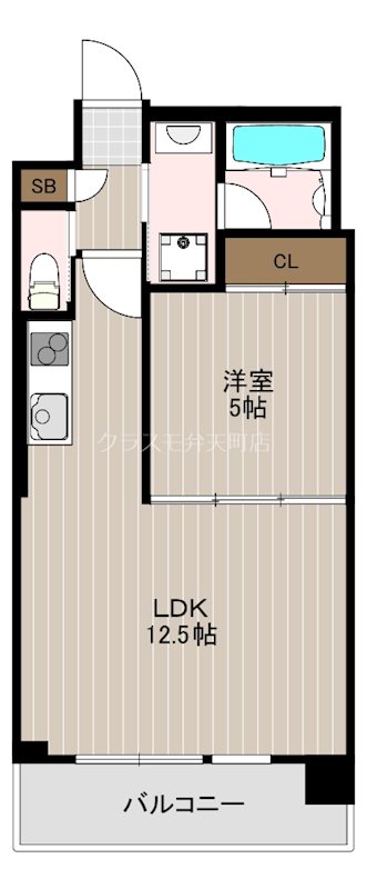 プレジオ弁天町　 間取り