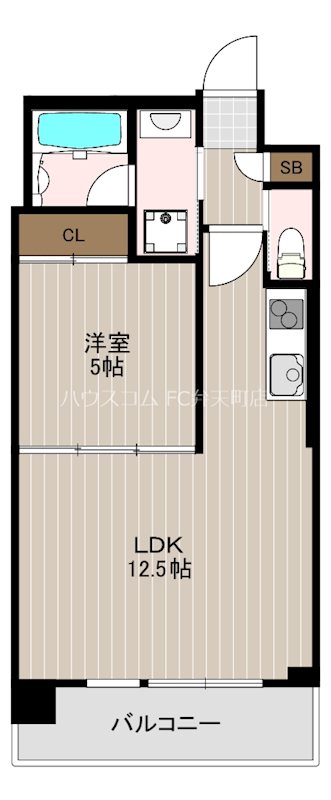 プレジオ弁天町　 間取り