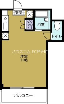 ハイアットコート夕凪 間取り