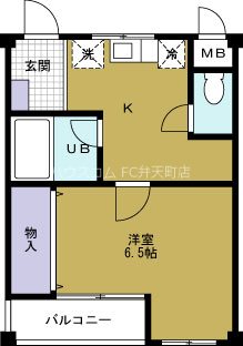 メゾンポルタ　 間取り