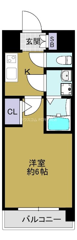 エスリード弁天町ポートヴィラ 間取り