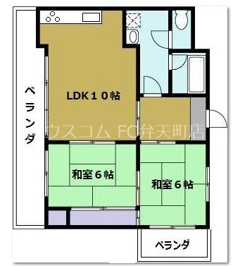 S-courtBENTEN 間取り