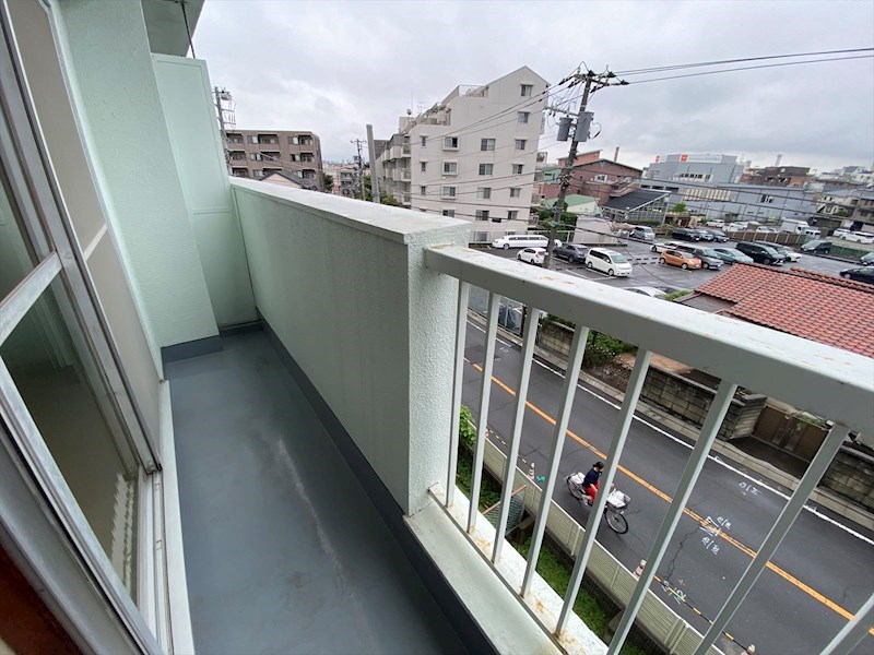 風祭マンション ベランダ