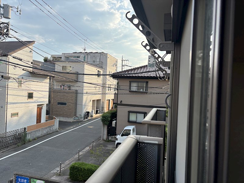 グレース氷川台 ベランダ