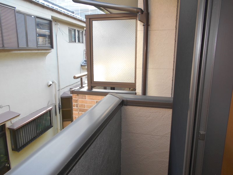 桜　ハウス ベランダ