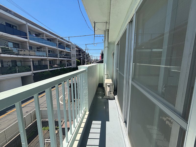 風祭マンション ベランダ