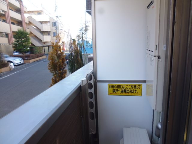 スクエア氷川台 ベランダ