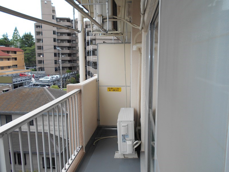 森田マンション ベランダ