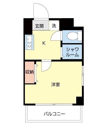 フローラ桜台 301号室 間取り