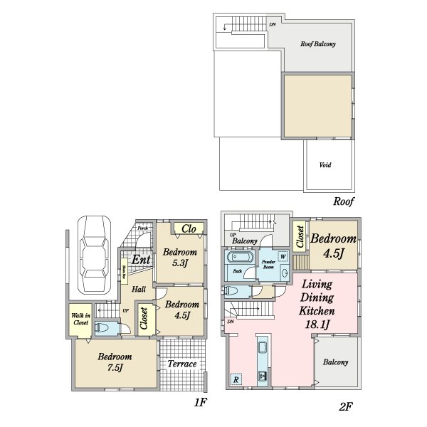 早宮一丁目戸建 間取り