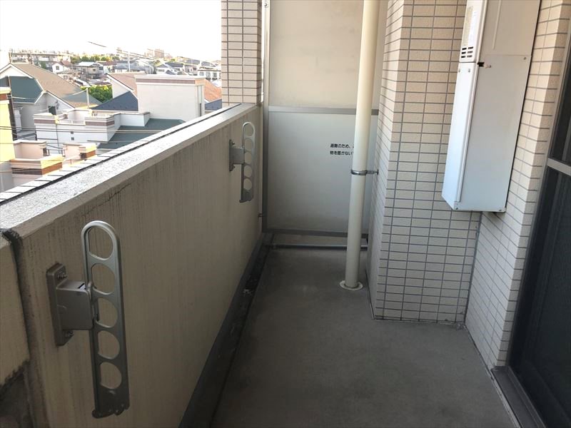 サンサール　ハワ ベランダ