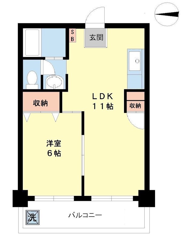 キャニオン奥津 207号室 間取り