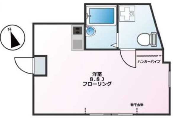 Gran　Vita氷川台 201号室 間取り