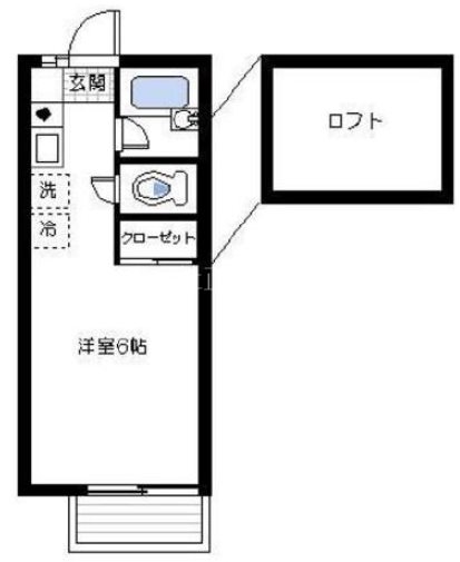 セレーブル桜台 207号室 間取り