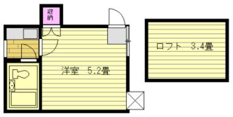 セドルハイム氷川台ⅡB 203号室 間取り