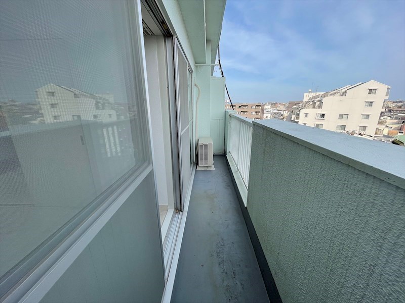 風祭マンション ベランダ