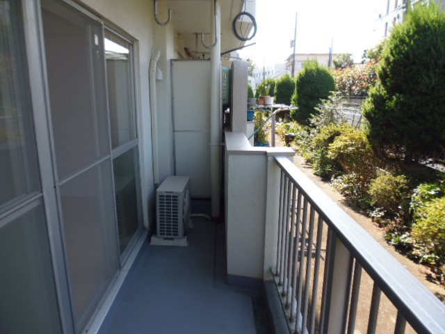 豊南ファミリーマンション ベランダ