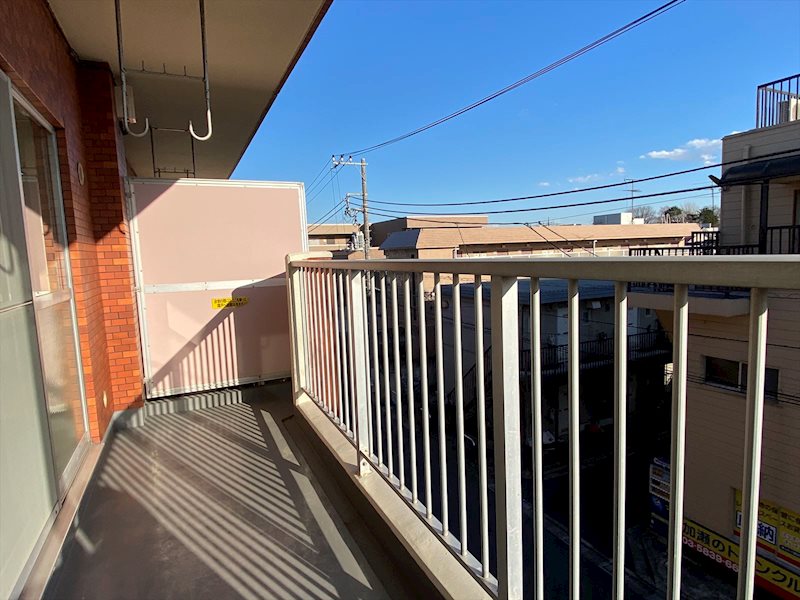 フラワーハイツ ベランダ