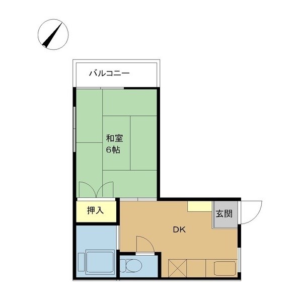 中沢ハイツ 間取り図