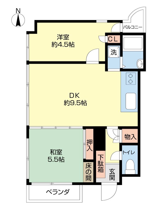 メッツハウス桜台 間取り図