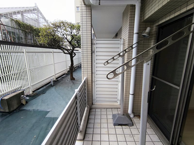 サンサール　ハワ ベランダ