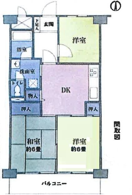 ルジェンテ・リベル氷川台 間取り図