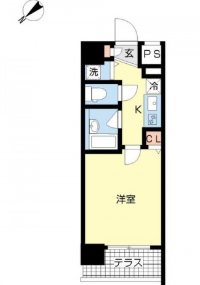 スカイコート板橋参番館 101号室 間取り