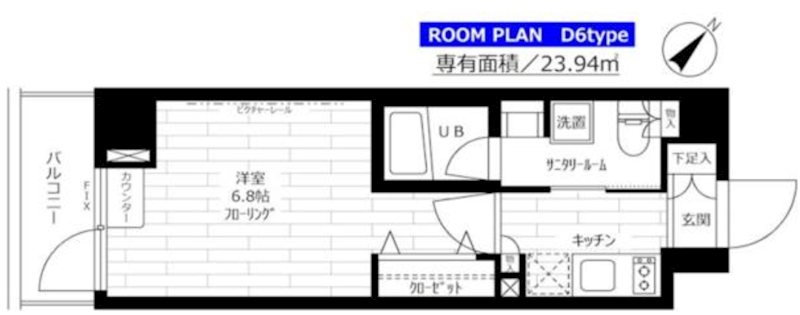 ステージグランデ新桜台 228号室 間取り