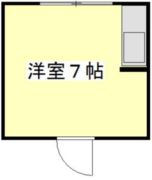 ステューディオ桜台 303号室 間取り