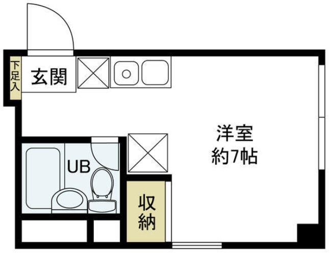 エンブレム早宮 202号室 間取り