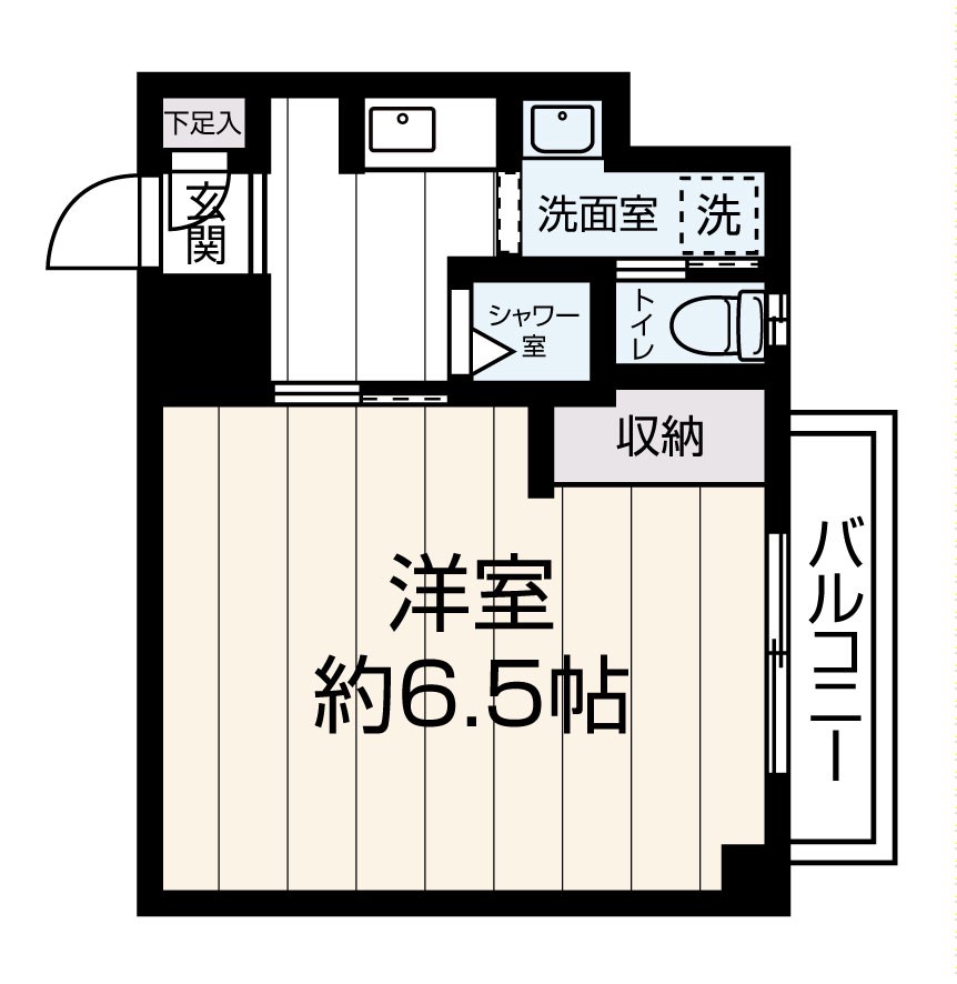 平辻ビル 202号室 間取り