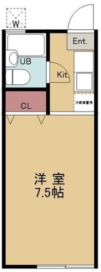コーポ　ル・クール 202号室 間取り