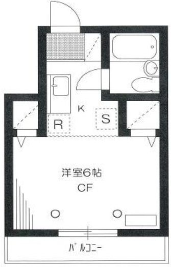 コトーミタ 302号室 間取り