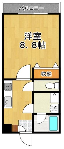 フォート　グリーン  102号室 間取り