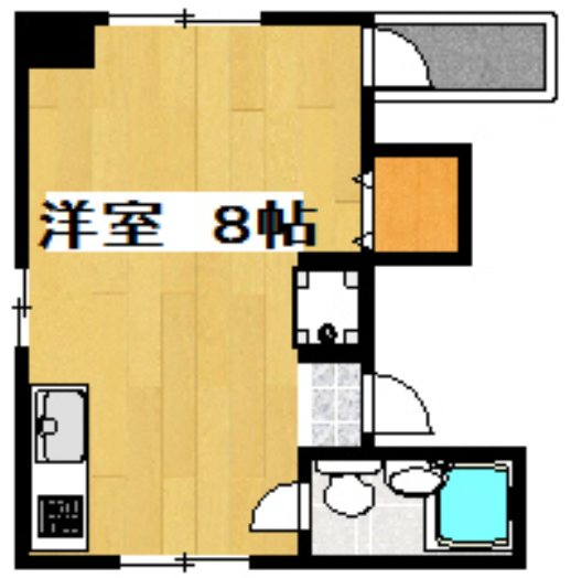 スクェア　ハウス 301号室 間取り