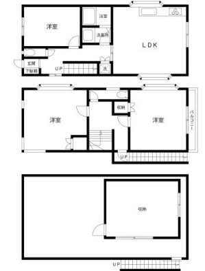 早宮1丁目戸建 間取り