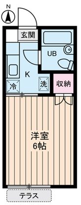 ベルゾーネ２１ 102号室 間取り