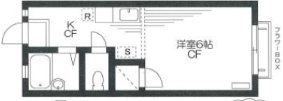 ルビアン 202号室 間取り