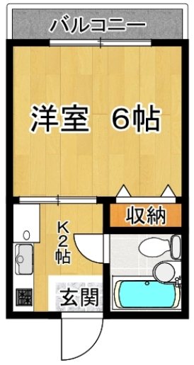 フラット２３−１ 119号室 間取り