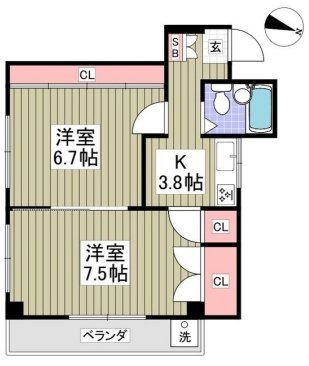 小茂根ビル 間取り