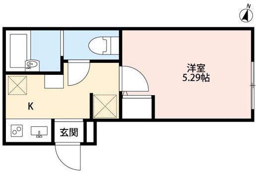 パラシオ板橋 103号室 間取り