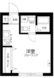 カルージュ要町 102号室 間取り