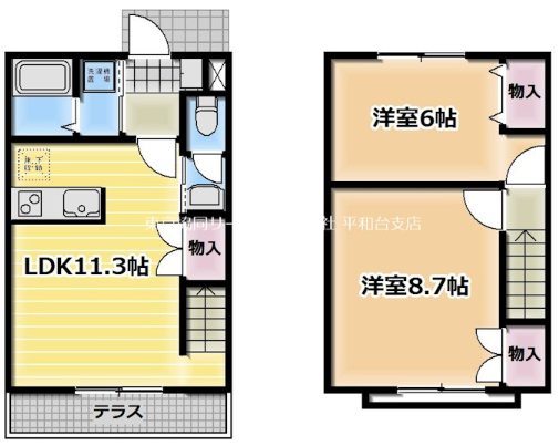 ベルシャンテ 間取り図