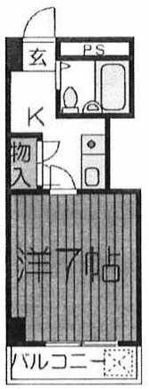 桜台ＯＭマンション 302号室 間取り