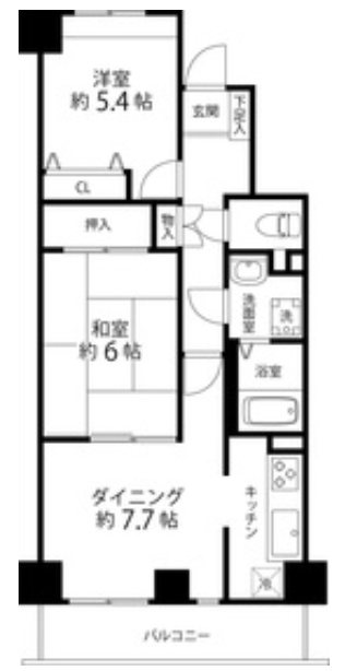 Jパレス桜台 204号室 間取り