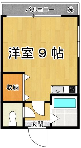 ソフィア43 105号室 間取り