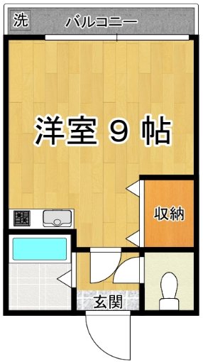 ソフィア43 103号室 間取り