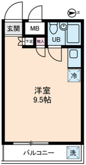 ソアール新桜台 301号室 間取り