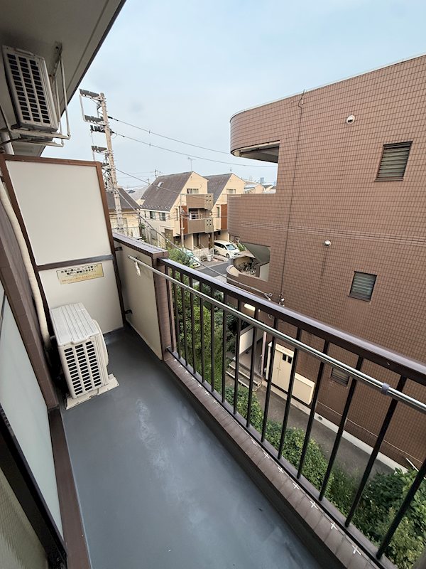 ヒルトップマンション ベランダ